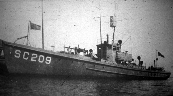 Submarine chaser SC 209